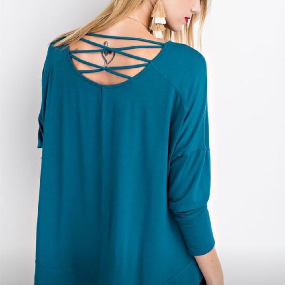 Easy Knit Tee (Jade)